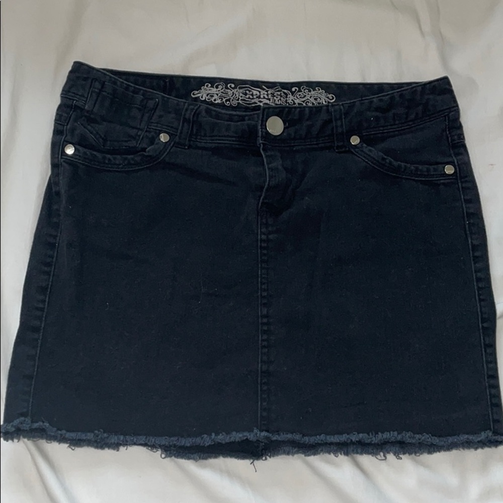 Express Jean Mini Skirt